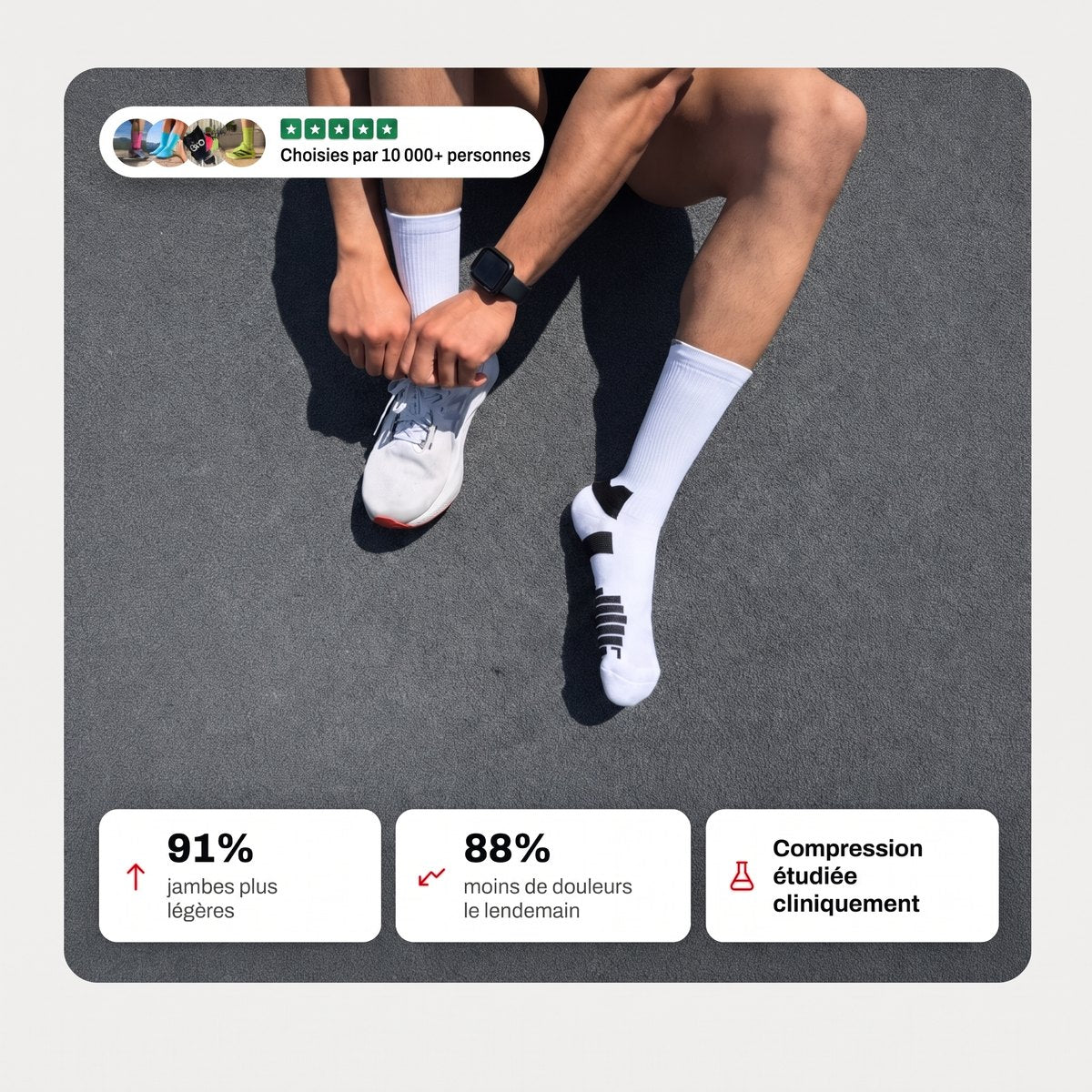 Chaussettes de compression SanovaPro
